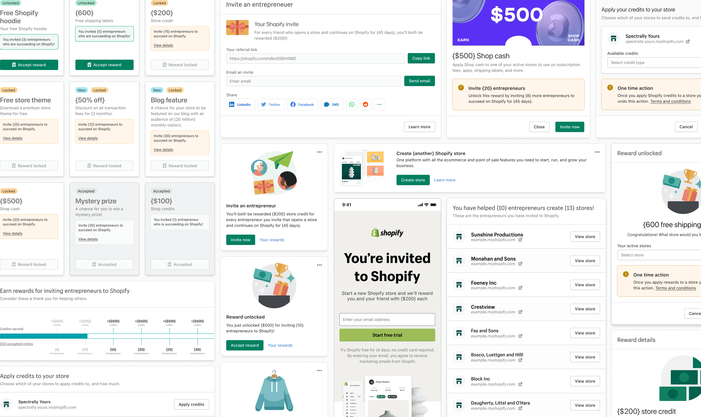 Shopify Merchant Referral Program north star image
