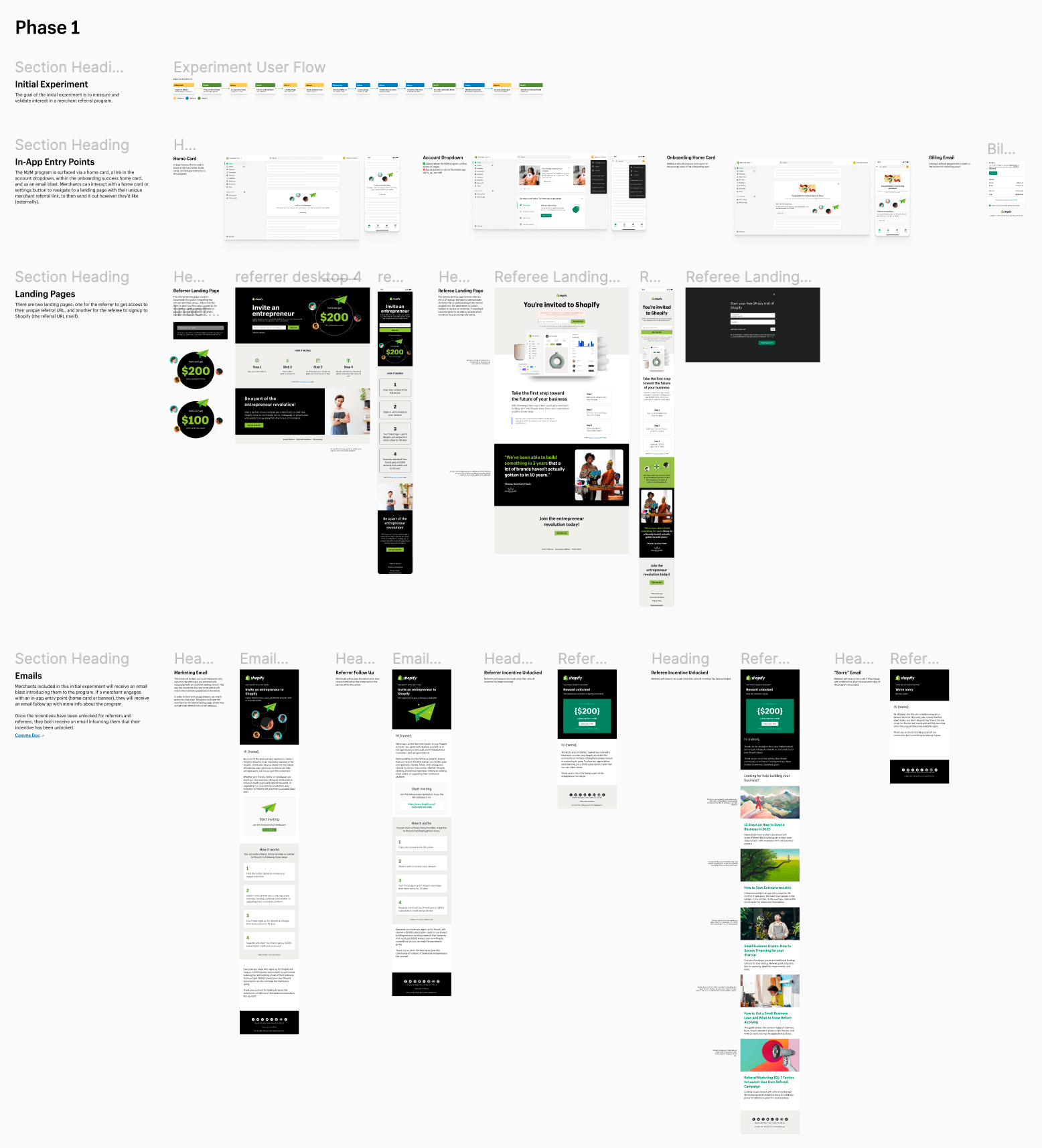 Shopify Merchant Referral Program phase 1 image
